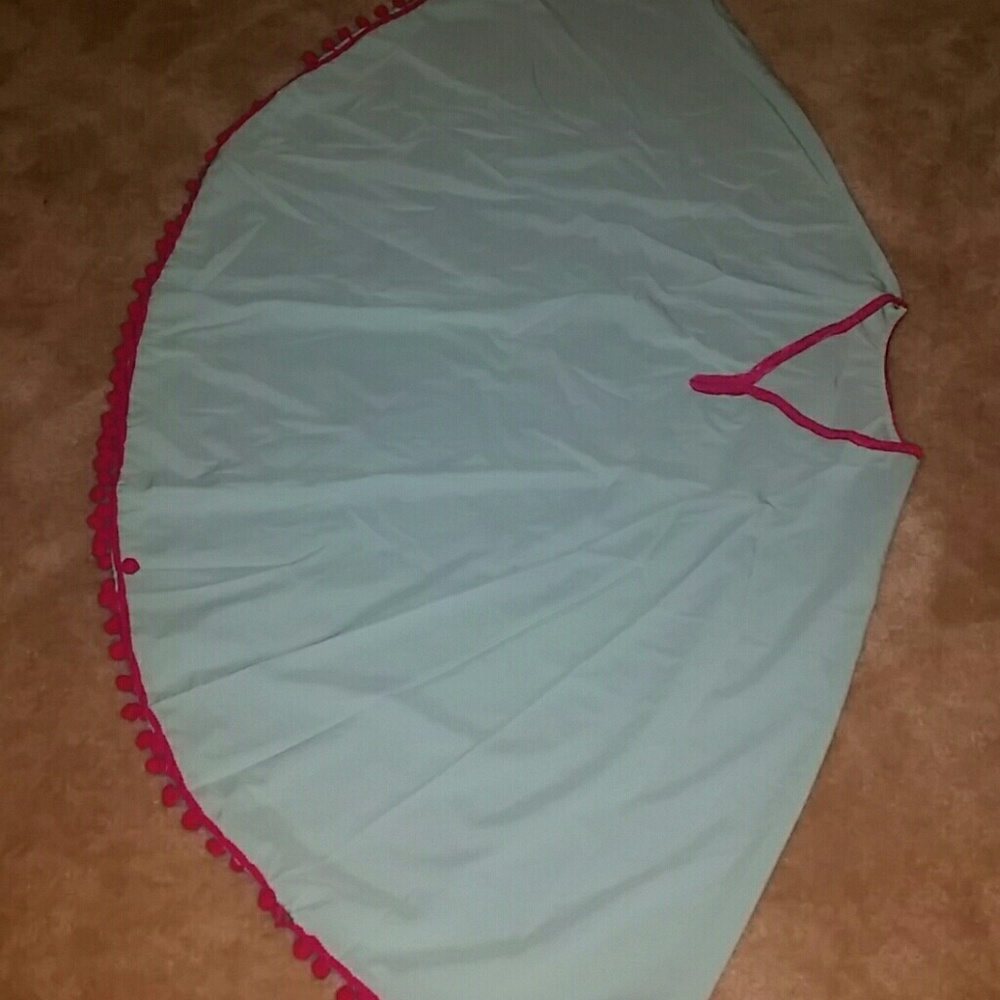 Poncho style coverup.